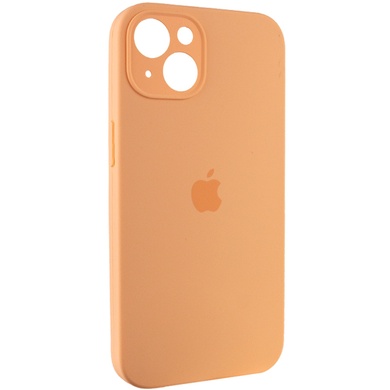 Чохол Silicone Case Full Camera Protective (AA) для Apple iPhone 15 Plus (6.7"), Помаранчевий / Cantaloupe