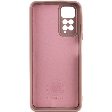 Чохол Silicone Cover Lakshmi Full Camera (AA) для Xiaomi Redmi Note 11 (Global) / Note 11S, Рожевий / Pink Sand