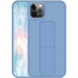 Силиконовый чехол Hand holder для Apple iPhone 12 Pro / 12 (6.1") Light blue