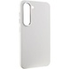 Шкіряний чохол Bonbon Leather Metal Style для Samsung Galaxy S23+, Білий / White