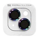 Захисне скло Metal Classic на камеру (в упак.) для Apple iPhone 15 (6.1") / 15 Plus (6.7"), Сиреневый / Rainbow