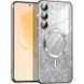 TPU чохол Delight case with MagSafe із захисними лінзами на камеру для Samsung Galaxy S23+, Серый / Gray