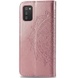 Шкіряний чохол (книжка) Art Case з візитницею для Samsung Galaxy A02s, Рожевий