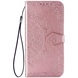 Кожаный чехол (книжка) Art Case с визитницей для Realme 6 Розовый