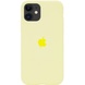 Чохол Silicone Case Full Protective (AA) для Apple iPhone 11 (6.1"), Жовтий / Mellow Yellow