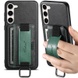 Кожаный чехол Wallet case and straps для Samsung Galaxy A54 5G Черный / Black