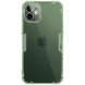 TPU чехол Nillkin Nature Series для Apple iPhone 12 mini (5.4") Темно-зеленый (прозрачный)
