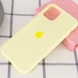 Чехол Silicone Case Full Protective (AA) для Apple iPhone 11 (6.1") Желтый / Mellow Yellow