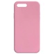 Силиконовый чехол Candy для Apple iPhone 7 plus / 8 plus (5.5") Розовый
