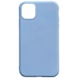 Силиконовый чехол Candy для Apple iPhone 13 Pro Max (6.7") Голубой / Lilac Blue