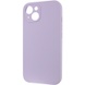 Чохол Silicone Case Full Camera Protective (AA) NO LOGO для Apple iPhone 14 (6.1"), Бузковий / Lilac