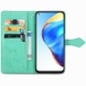 Кожаный чехол (книжка) Art Case с визитницей для Xiaomi Mi 10T / Mi 10T Pro Бирюзовый