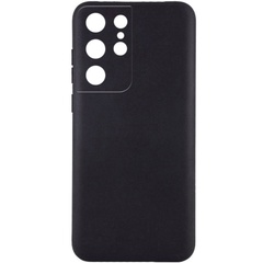 Чехол TPU Epik Black Full Camera для Samsung Galaxy S21 Ultra Черный