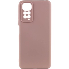 Чехол Silicone Cover Lakshmi Full Camera (A) для Xiaomi Redmi Note 11 (Global) / Note 11S Розовый / Pink Sand