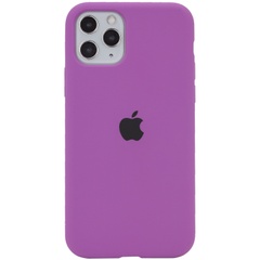 Чохол Silicone Case Full Protective (AA) для Apple iPhone 11 Pro Max (6.5"), Фіолетовий / Grape