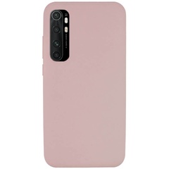 Чехол Silicone Cover Full without Logo (A) для Xiaomi Mi Note 10 Lite / Mi Note 10 / Note 10 Pro Розовый / Pink Sand