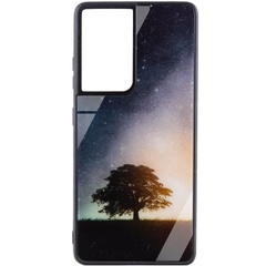 TPU+Glass чохол Diversity для Samsung Galaxy S21 Ultra, Tree