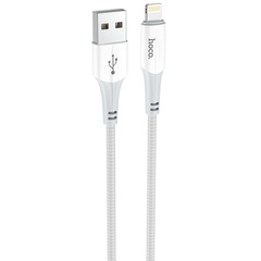 Дата кабель Hoco X70 Ferry USB to Lightning (1m), White