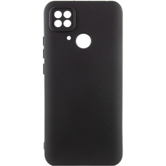 Чехол Silicone Cover Lakshmi Full Camera (AAA) для Xiaomi Redmi 10C Черный / Black