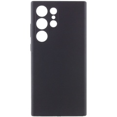 Чехол Silicone Cover Lakshmi Full Camera (AAA) для Samsung Galaxy S23 Ultra Черный / Black