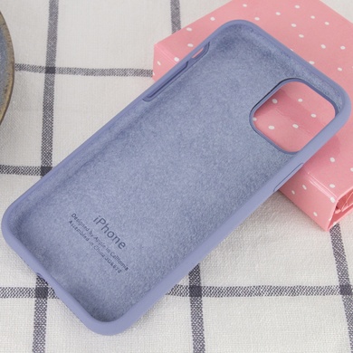 Чехол Silicone Case Full Protective (AA) для Apple iPhone 11 Pro (5.8") Серый / Lavender Gray