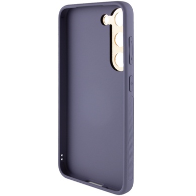 Шкіряний чохол Xshield для Samsung Galaxy S23 FE, Сірий / Lavender Gray