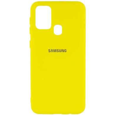Чохол Silicone Cover My Color Full Protective (A) для Samsung Galaxy M31, Жовтий / Flash