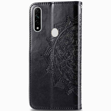 Кожаный чехол (книжка) Art Case с визитницей для Oppo A31 Черный