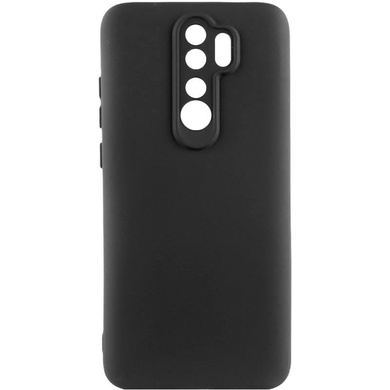 Чехол Silicone Cover Lakshmi Full Camera (AA) для Xiaomi Redmi Note 8 Pro Черный / Black