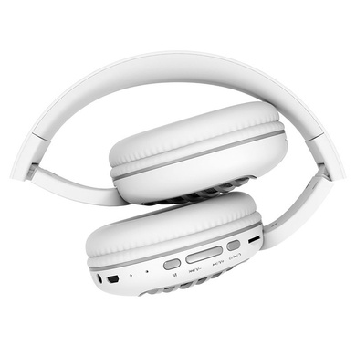 Накладні бездротові навушники Hoco W23, Білий