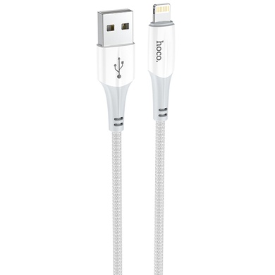 Дата кабель Hoco X70 Ferry USB to Lightning (1m), White