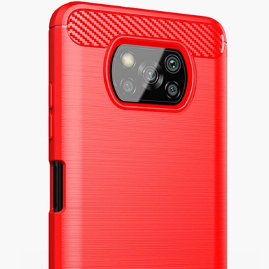 TPU чехол Slim Series для Xiaomi Poco X3 NFC / Poco X3 Pro Красный