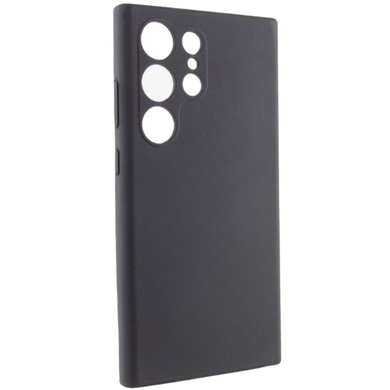 Чохол Silicone Cover Lakshmi Full Camera (AAA) для Samsung Galaxy S23 Ultra, Чорний / Black