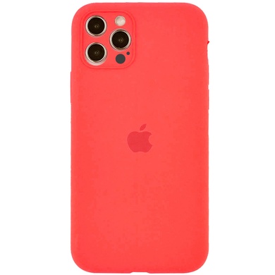 Чохол Silicone Case Full Camera Protective (AA) для Apple iPhone 13 Pro (6.1"), Оранжевый / Pink citrus