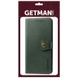 Шкіряний чохол книжка GETMAN Gallant (PU) для Samsung Galaxy S24+, Зелений