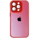 Чехол TPU+Glass Sapphire Midnight для Apple iPhone 14 Pro (6.1") Красный / Red