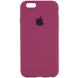 Чехол Silicone Case Full Protective (AA) для Apple iPhone 6/6s (4.7") Красный / Rose Red