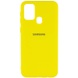 Чехол Silicone Cover My Color Full Protective (A) для Samsung Galaxy M31 Желтый / Flash