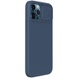Силіконова накладка Nillkin Camshield Silky Magnetic для Apple iPhone 12 Pro / 12 (6.1 "), Синій
