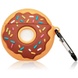 Силиконовый футляр Donut для наушников AirPods 1/2 Коричневый