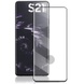 Защитное цветное 3D стекло Mocoson (full glue) для Samsung Galaxy S21 Ultra Черный