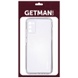 TPU чохол GETMAN Clear 1,0 mm для Samsung Galaxy A03s, Безбарвний (прозорий)