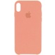Чохол Silicone Case Full Protective (AA) для Apple iPhone XS Max (6.5 "), Рожевий / Peach