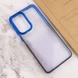 Чехол TPU+PC Fresh sip series для Samsung Galaxy A33 5G Черный / Синий