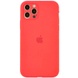 Чехол Silicone Case Full Camera Protective (AA) для Apple iPhone 13 Pro (6.1") Оранжевый / Pink citrus