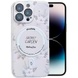 TPU+PC чехол Secret Garden with MagSafe для Apple iPhone 14 Pro Max (6.7") White