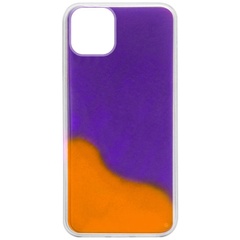 Неоновий чохол Neon Sand glow in the dark для Apple iPhone 12 Pro / 12 (6.1"), Фиолетовый / Оранжевый