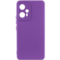 Чехол Silicone Cover Lakshmi Full Camera (A) для Xiaomi Poco F5 Фиолетовый / Purple