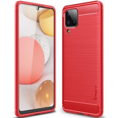 TPU чехол iPaky Slim Series для Samsung Galaxy A12 / M12 Красный
