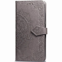 Кожаный чехол (книжка) Art Case с визитницей для Huawei Honor 8X Серый